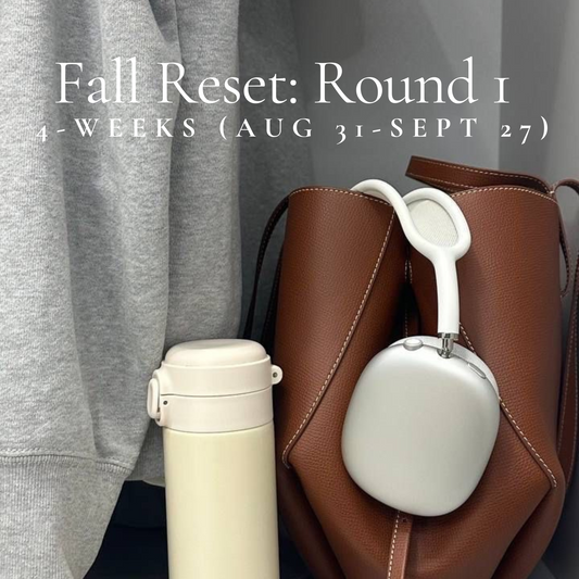 Fall Reset Program: 4 weeks